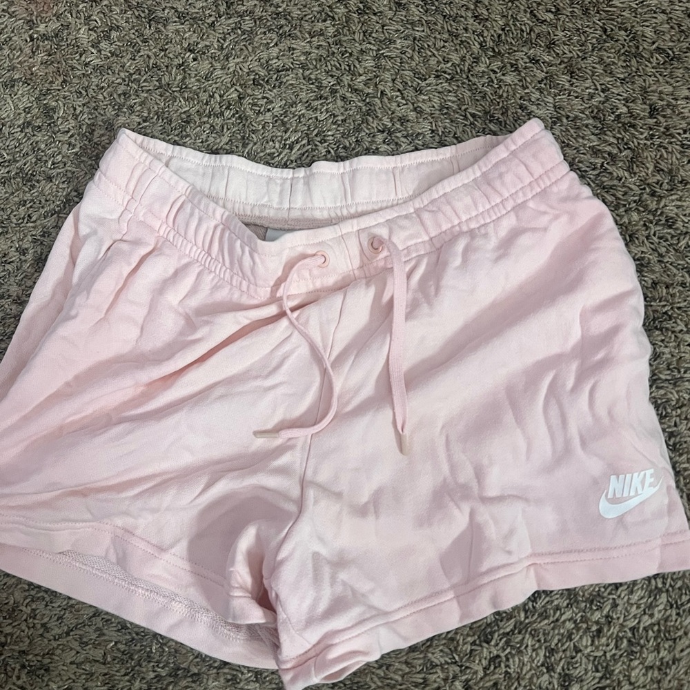 Nike Women's Light Pink Athletic Shorts